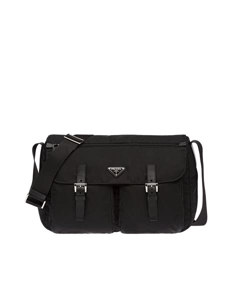 borsa tracolla prada tessuto